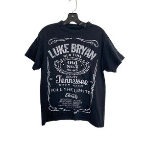Luke Bryan Men's 2016 "Kill The Lights" Tour T-Shirt Size Small